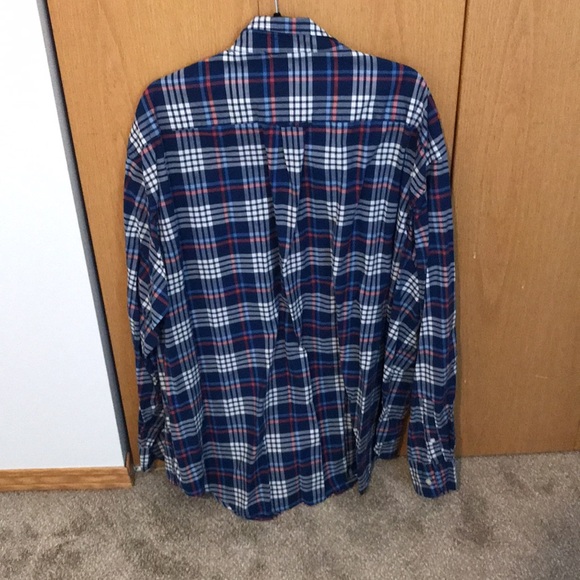 Mens plus size button up long sleeve shirt - Picture 3 of 3